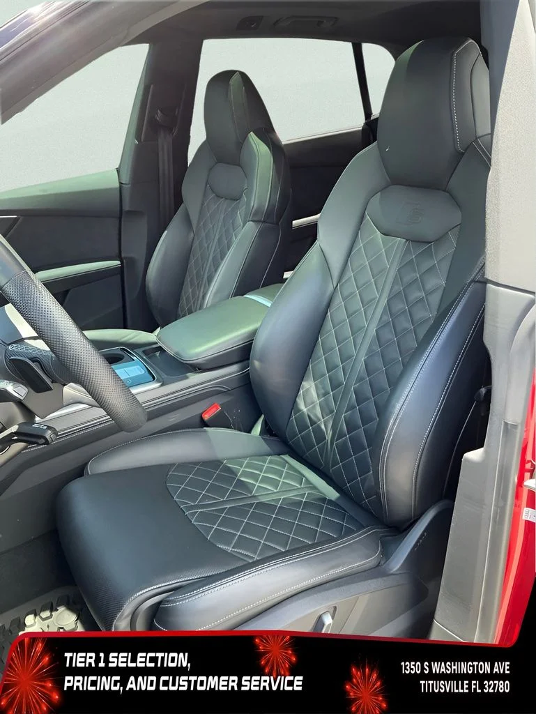 Used 2025 Red Audi 4.0T Premium Plus image 37