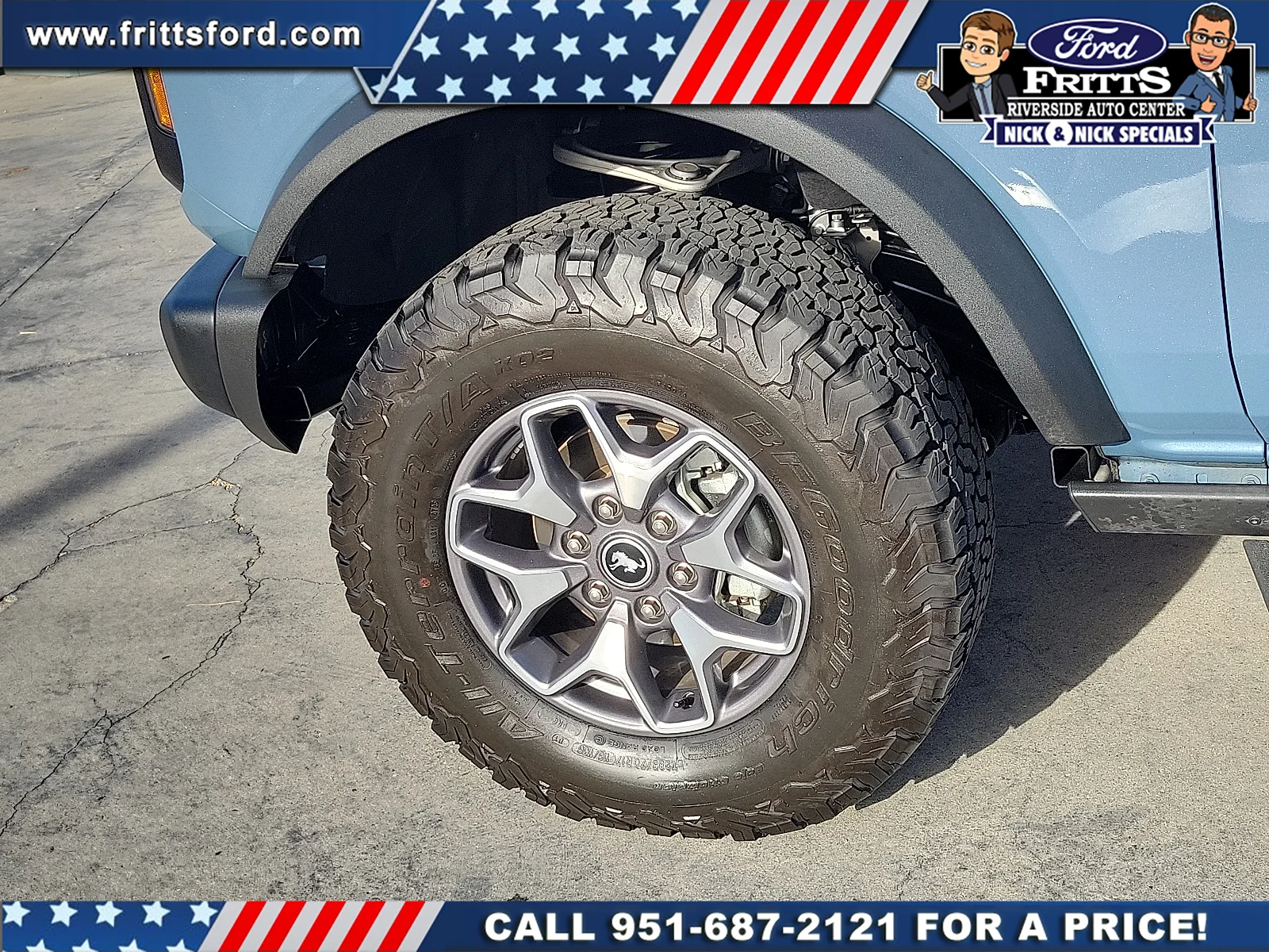 Certified Used 2025 Azure Gray Metallic Ford Badlands image 20