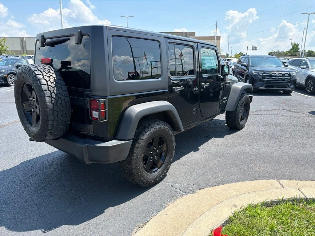 Used 2018 Black Jeep Unlimited Sport image 7