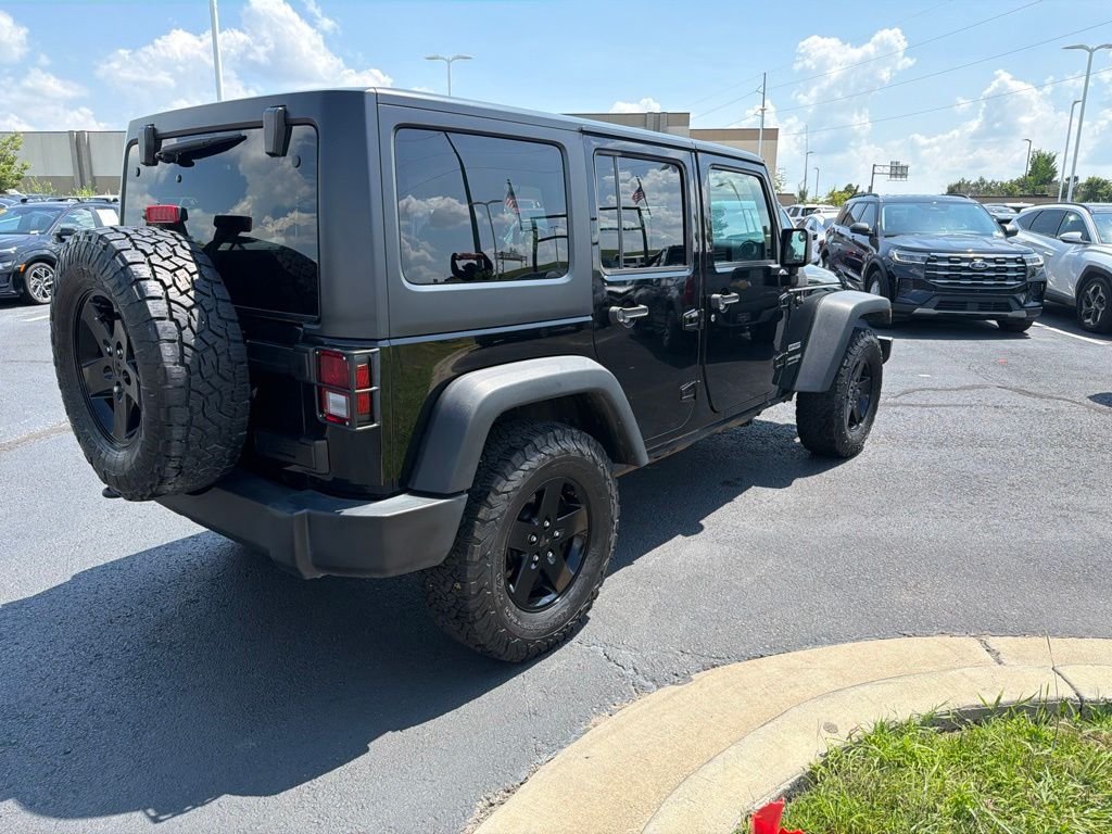 Used 2018 Black Jeep Unlimited Sport image 7