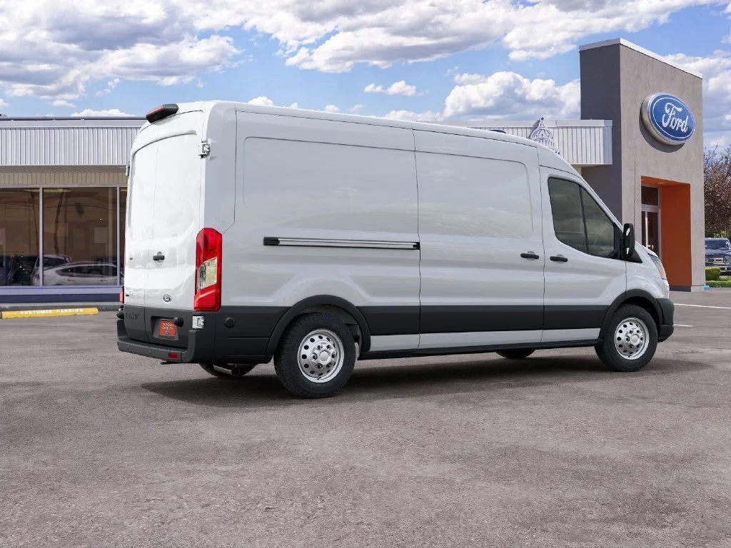 New 2027 Oxford White Ford Cargo Van image 6