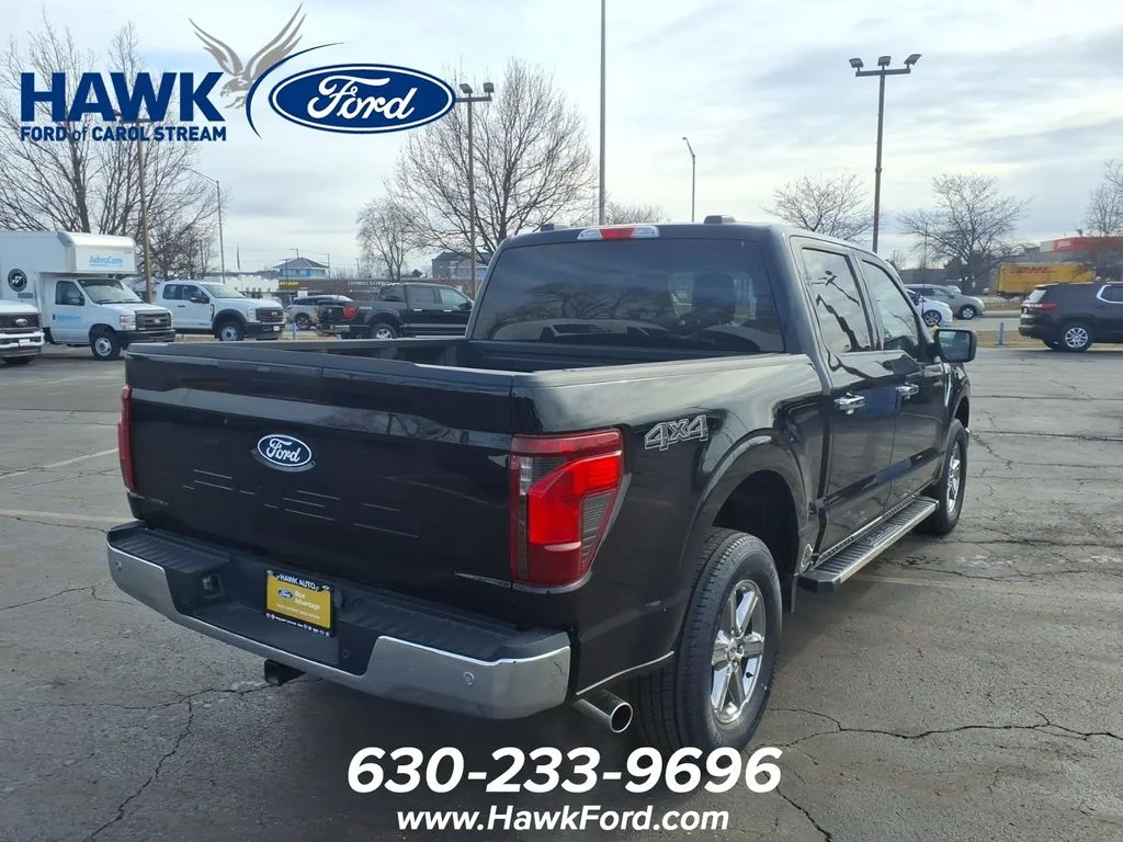 Certified Used 2025 Black Metallic Ford XLT image 7