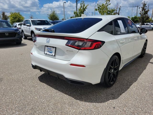 Certified Used 2024 Platinum White Pearl Honda 2.0L SPORT image 6