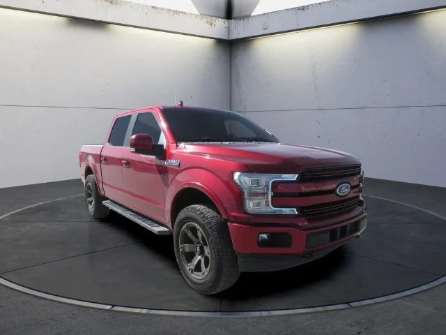 Used 2018 Ruby Red Metallic Ford Lariat image 2