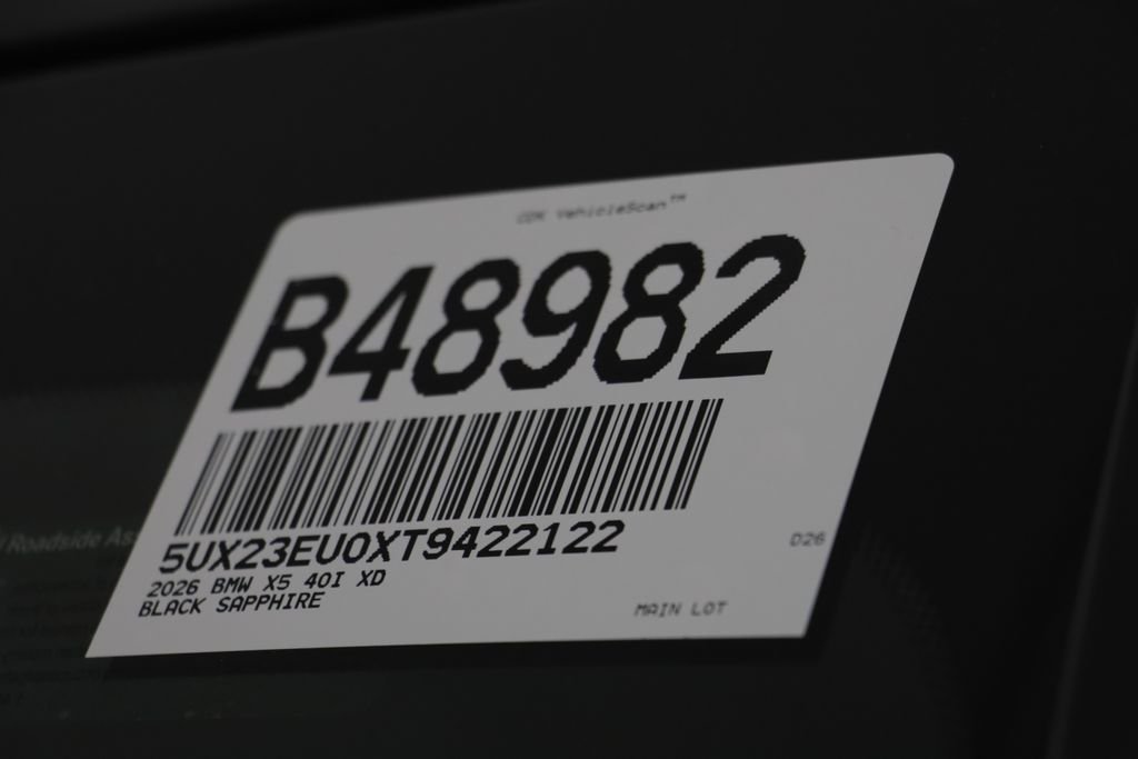 New 2026 Black Sapphire Metallic BMW xDrive40i image 26
