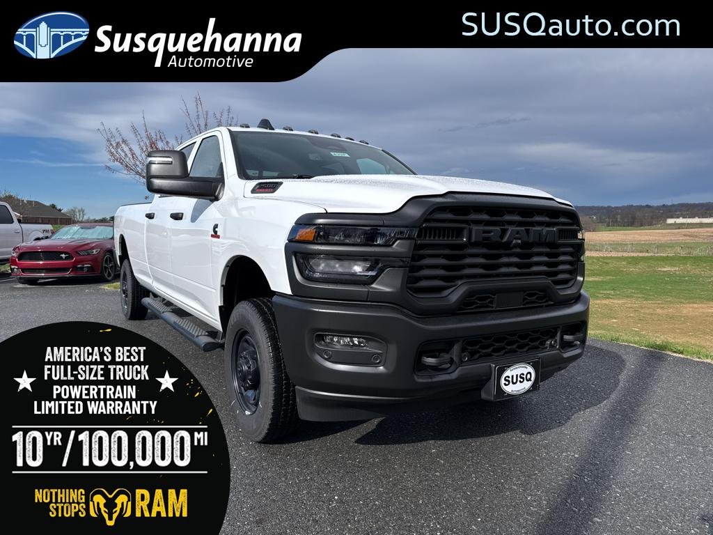 New 2026 Bright White Clear-Coat Exterior Paint RAM Tradesman image 1