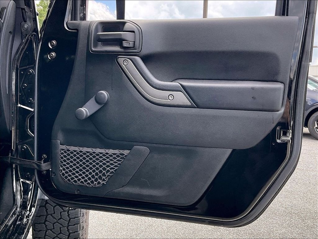 Used 2017 Black Clearcoat Jeep Unlimited Sport image 11