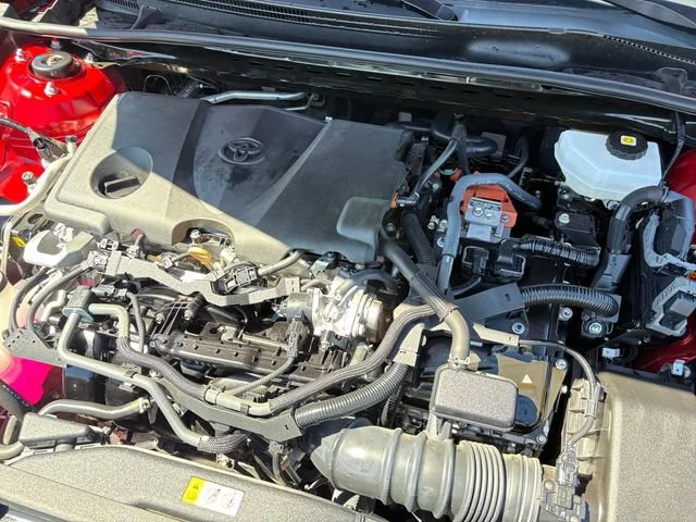 Certified Used 2025 Red Toyota SE image 9