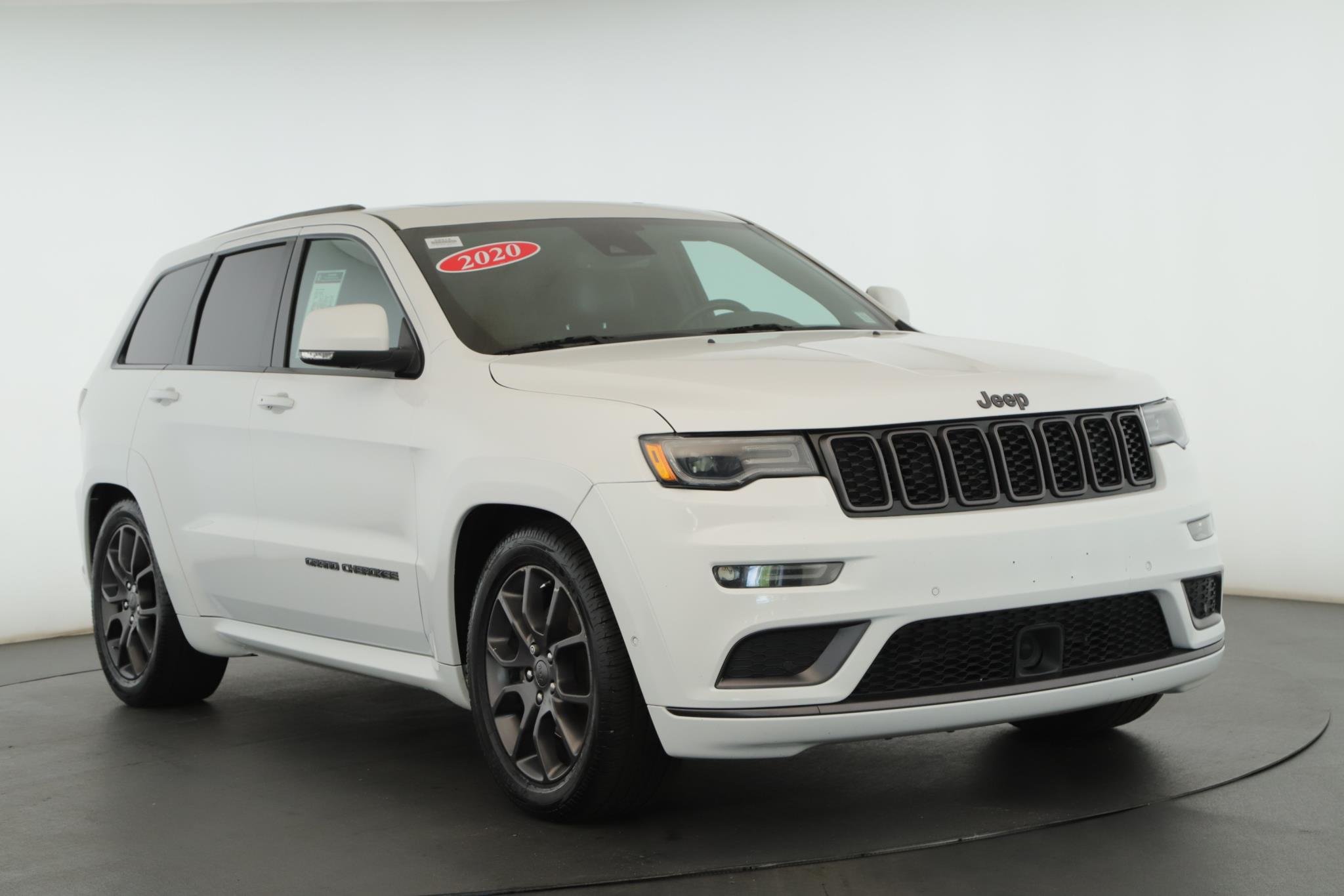 Used 2020 Bright White Clearcoat Jeep High Altitude 4x4 image 1