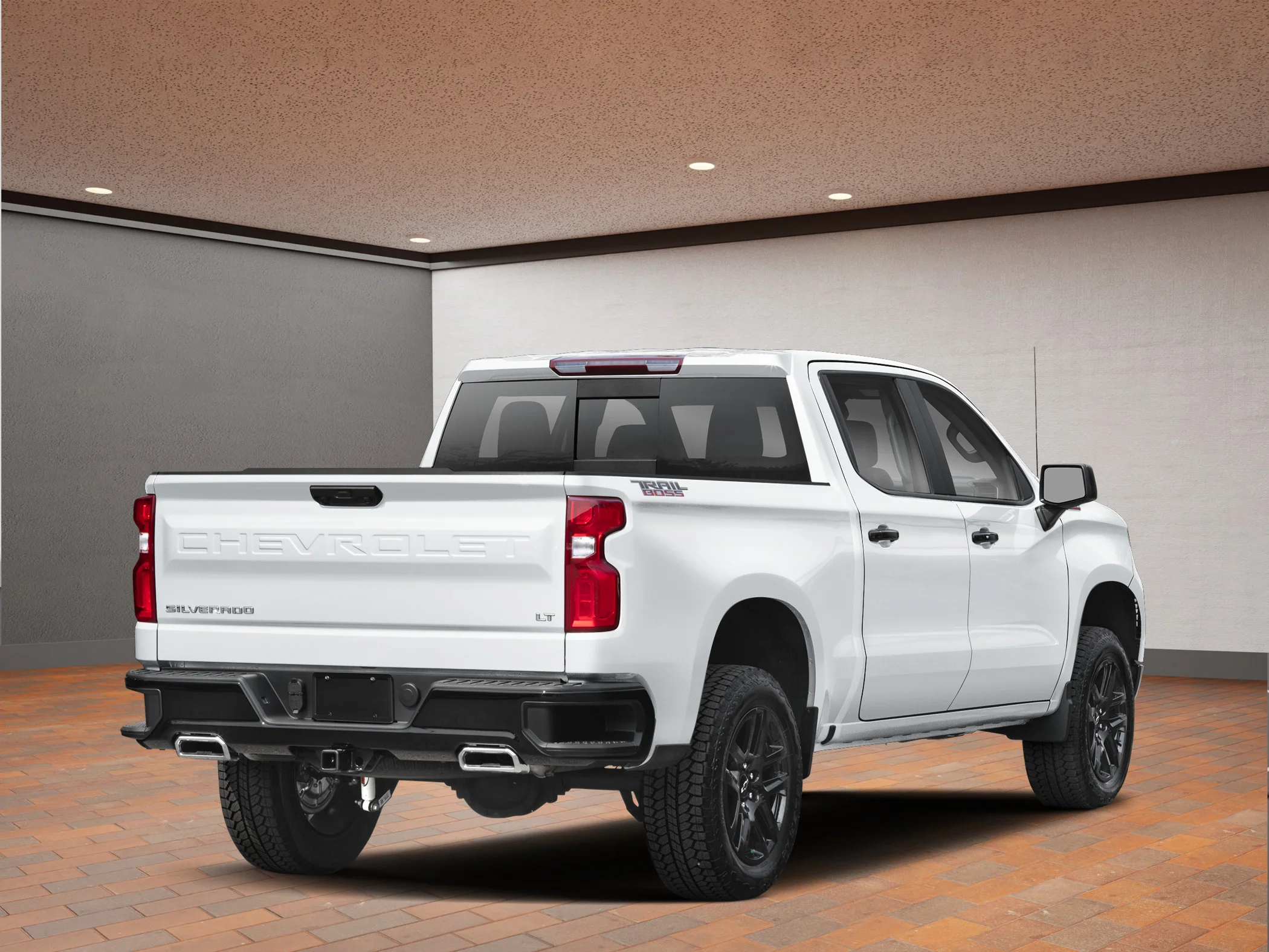 New 2026 White Chevrolet Crew Cab Short Box 4-Wheel Drive LT Trail Boss image 2