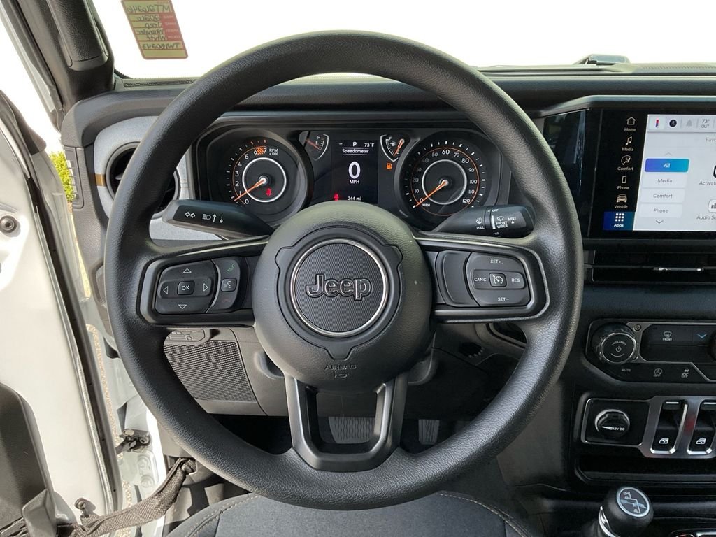 New 2026 Bright White Clearcoat Jeep Sport image 17