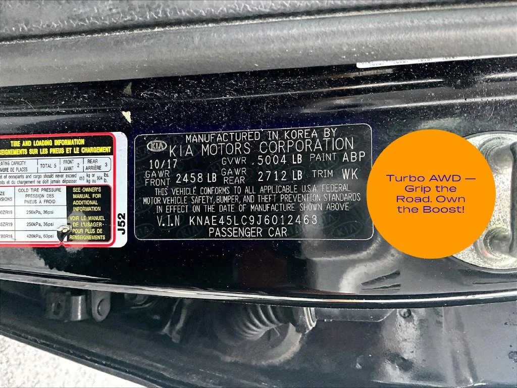 Used 2018 Black Kia GT1 image 3