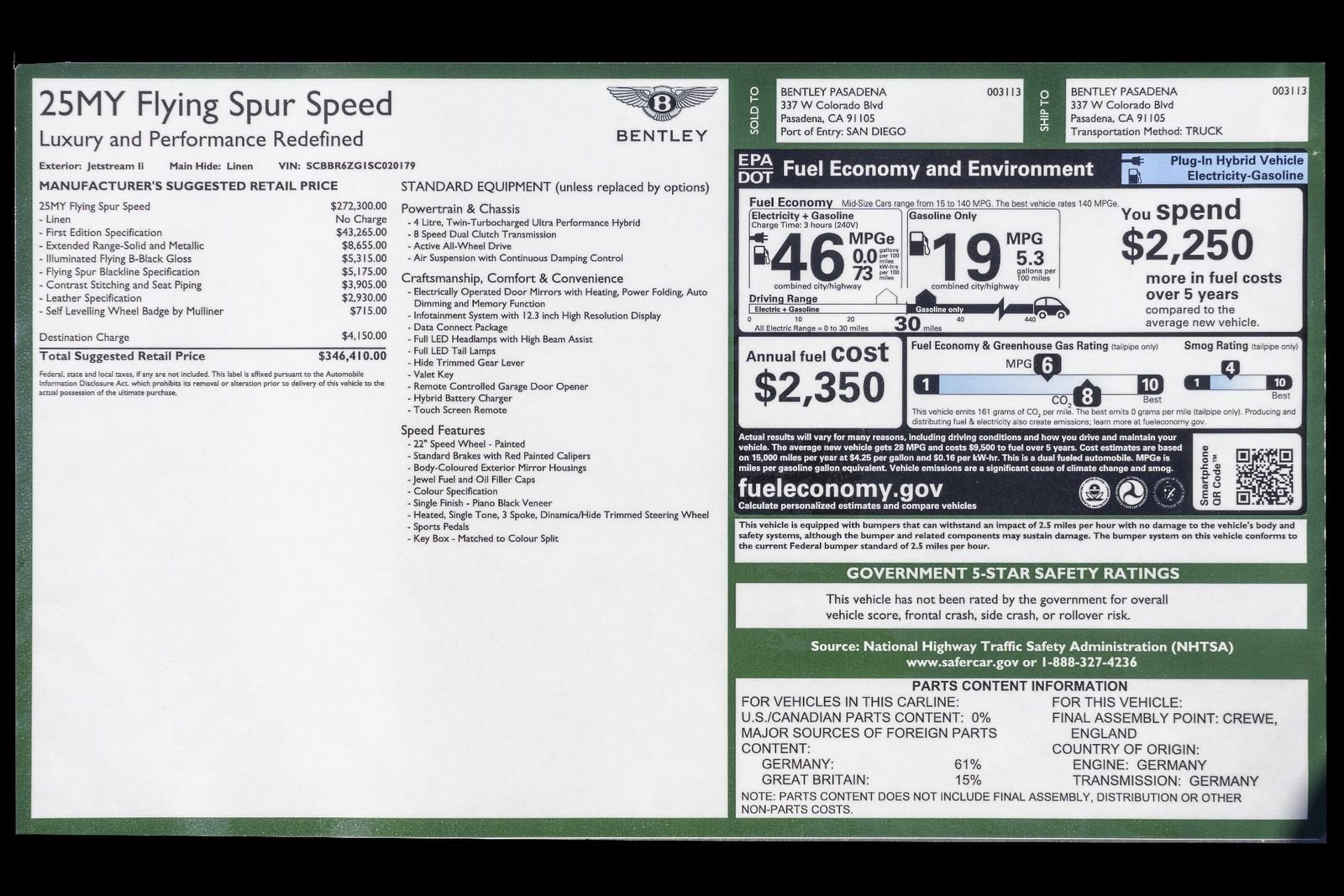 2025 Bentley Flying Spur Speed - Photo 30