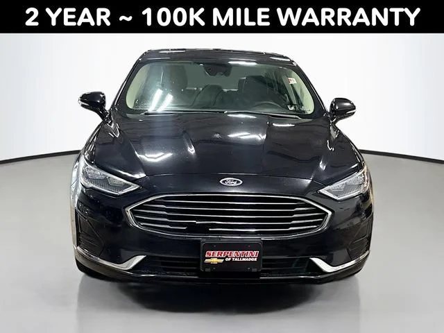 Used 2019 Ford Fusion SEL with VIN 3FA6P0CD8KR228597 for sale in Tallmadge, OH