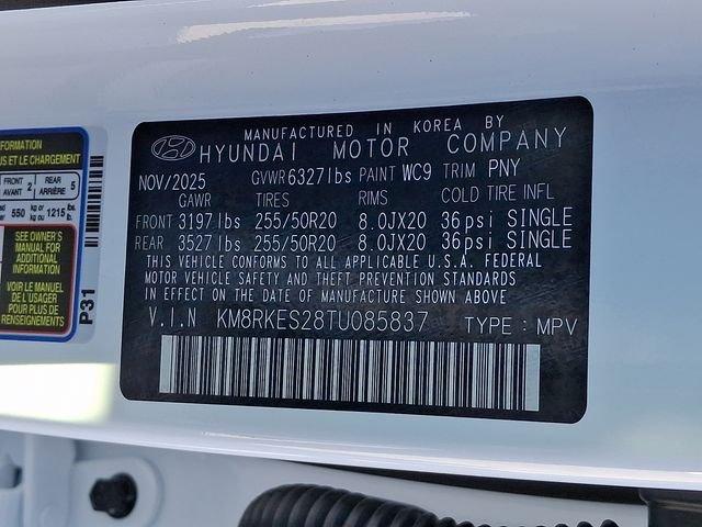 New 2026 White Hyundai Limited image 21