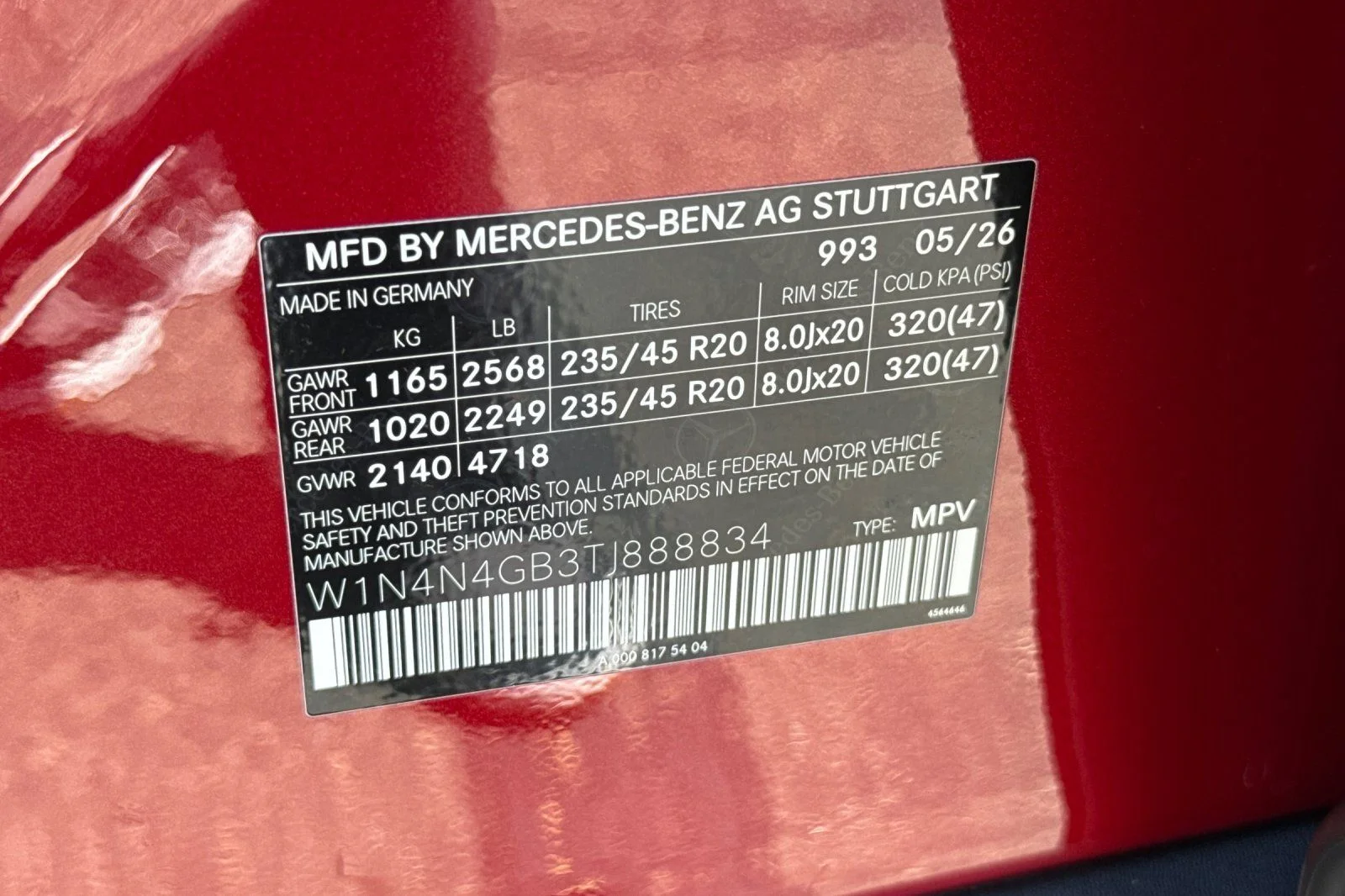 New 2026 MANUFAKTUR Patagonia Red Metallic Mercedes-Benz GLA 250 image 24