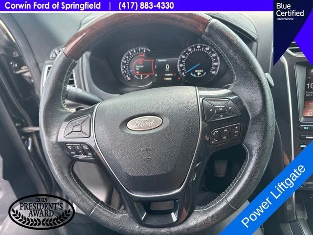 Certified Used 2019 Agate Black Metallic Ford Platinum image 16