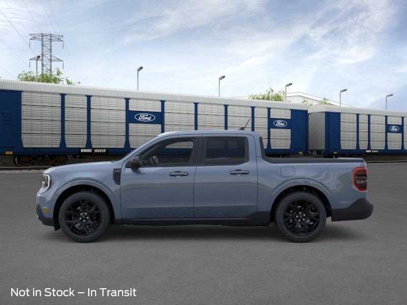 New 2026 Azure Gray Metallic Tri-Coat Ford Lariat image 4