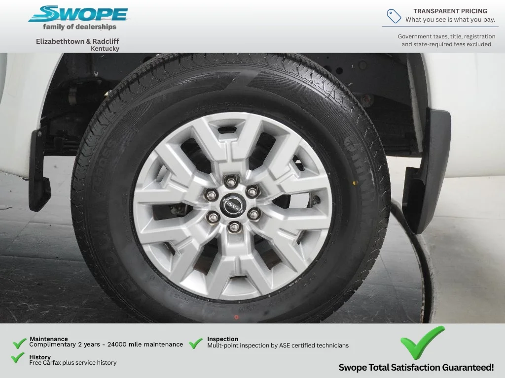 Used 2023 Glacier White Nissan SV image 29