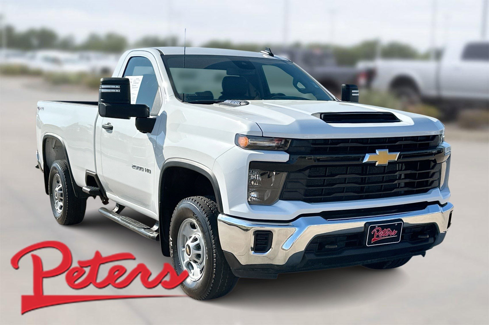 Used 2025 Summit White Chevrolet Work Truck image 1