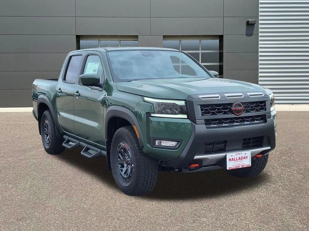 New 2026 Tactical Green Metallic Nissan Crew Cab PRO-4X® image 2