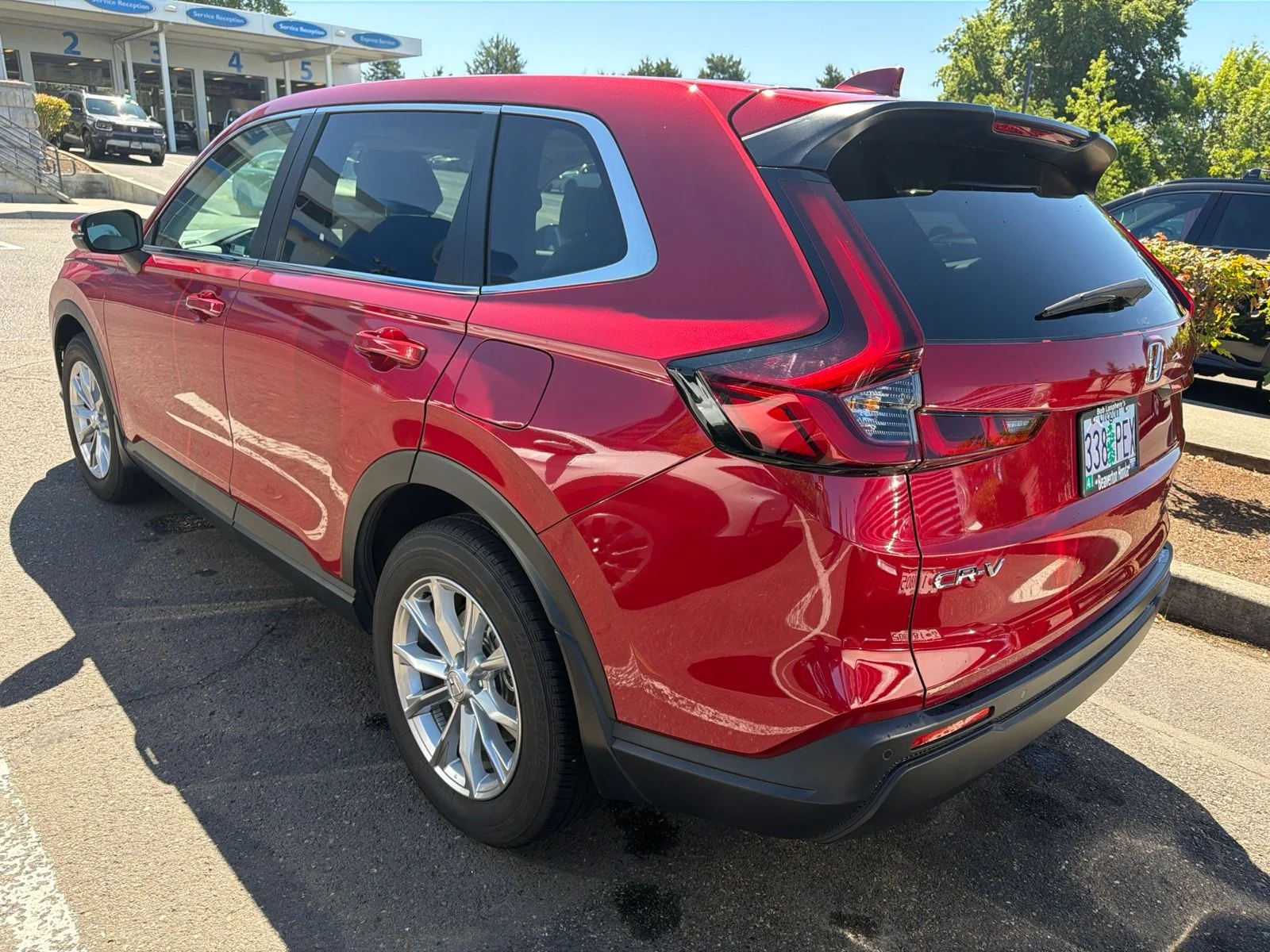 Certified Used 2023 Radiant Red Metallic Honda EX-L image 5