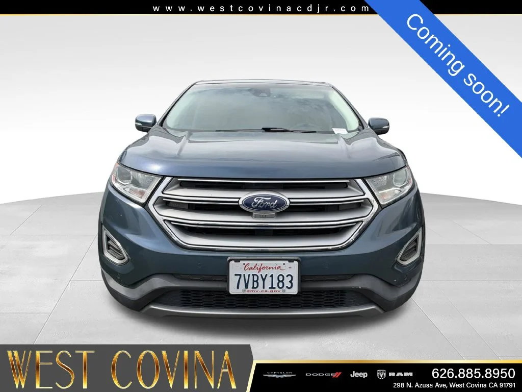 Used 2016 Ford Edge Titanium with VIN 2FMPK3K94GBC37861 for sale in West Covina, CA