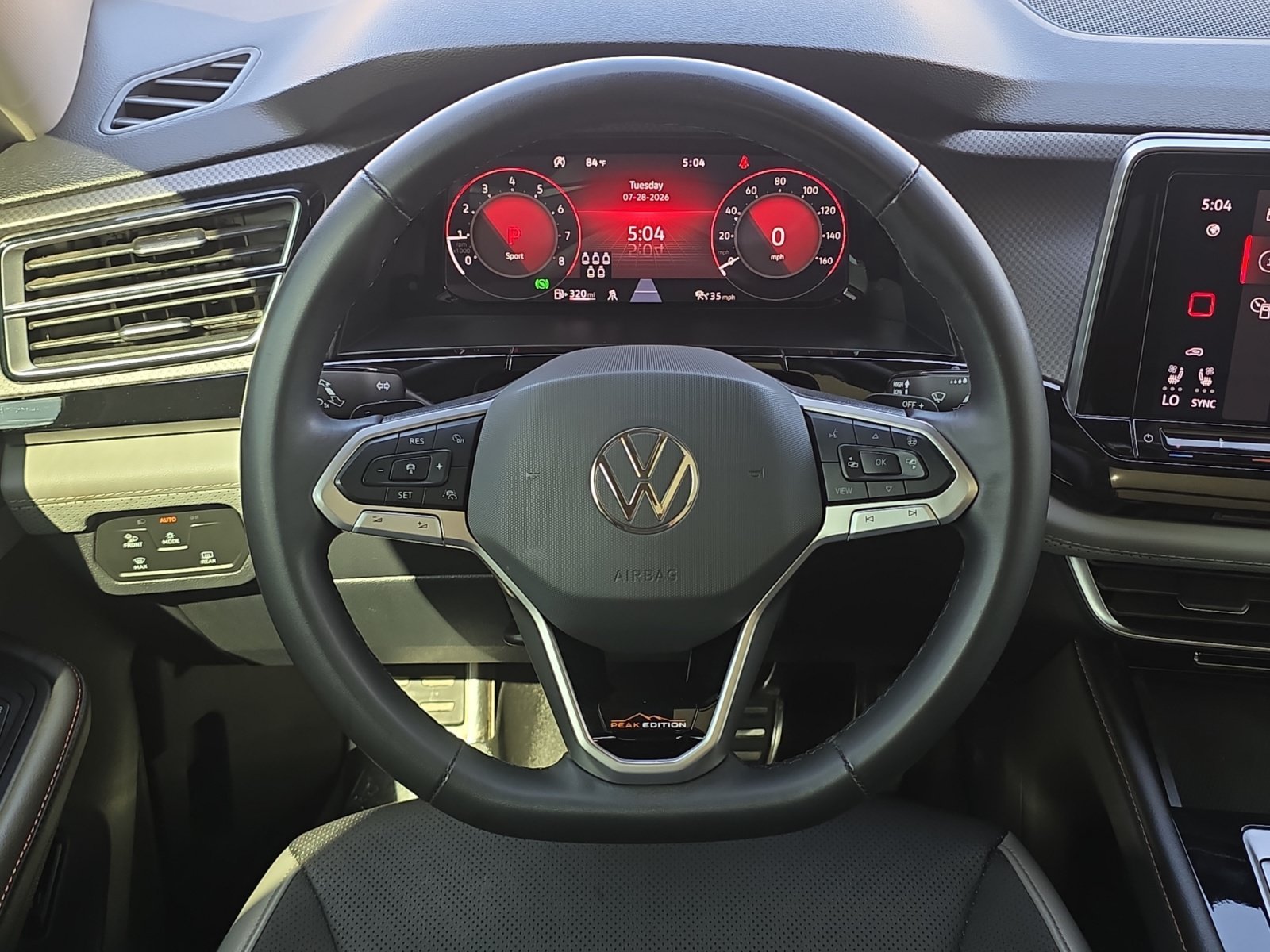 Used 2024 Black Volkswagen 2.0T Peak Edition SEL image 11