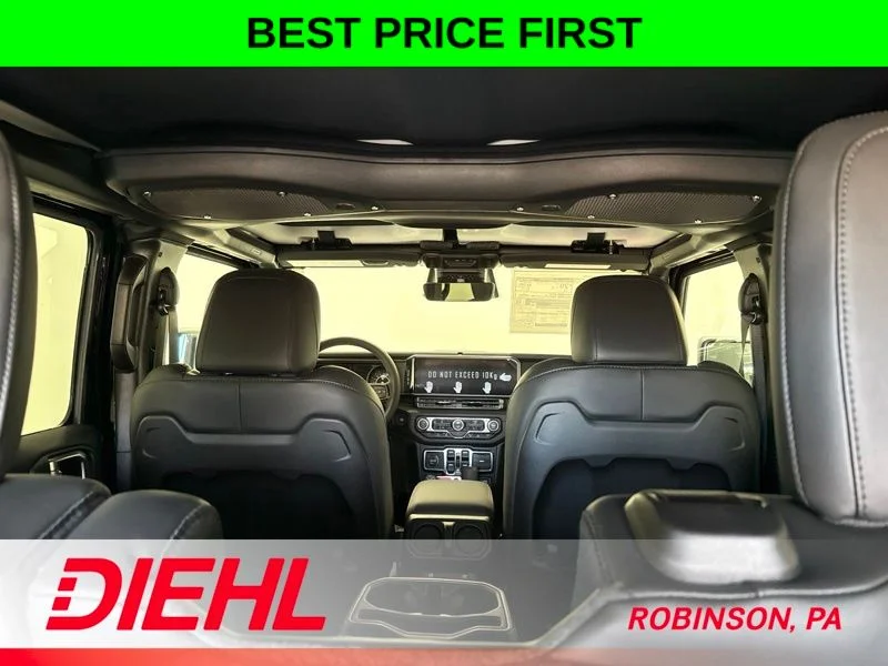 New 2026 Black Clear-Coat Exterior Paint Jeep Rubicon X image 10