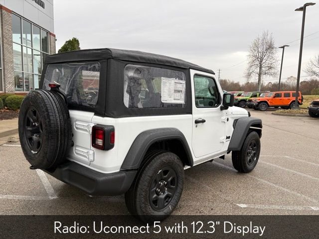 New 2026 Bright White Clear-Coat Exterior Paint Jeep Sport image 4