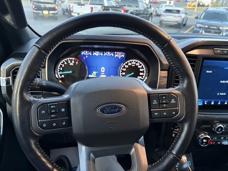 Used 2021 White Ford XLT Sport image 12