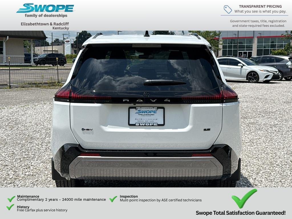 Used 2026 White Toyota SE image 4