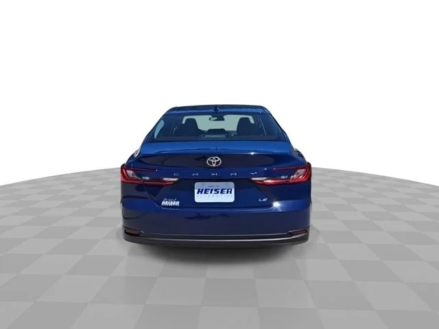 Used 2025 Blue Toyota LE image 7