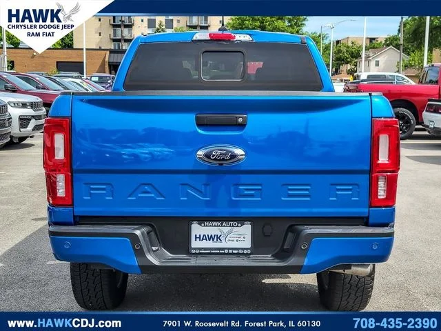 Used 2021 Blue Ford Lariat image 6