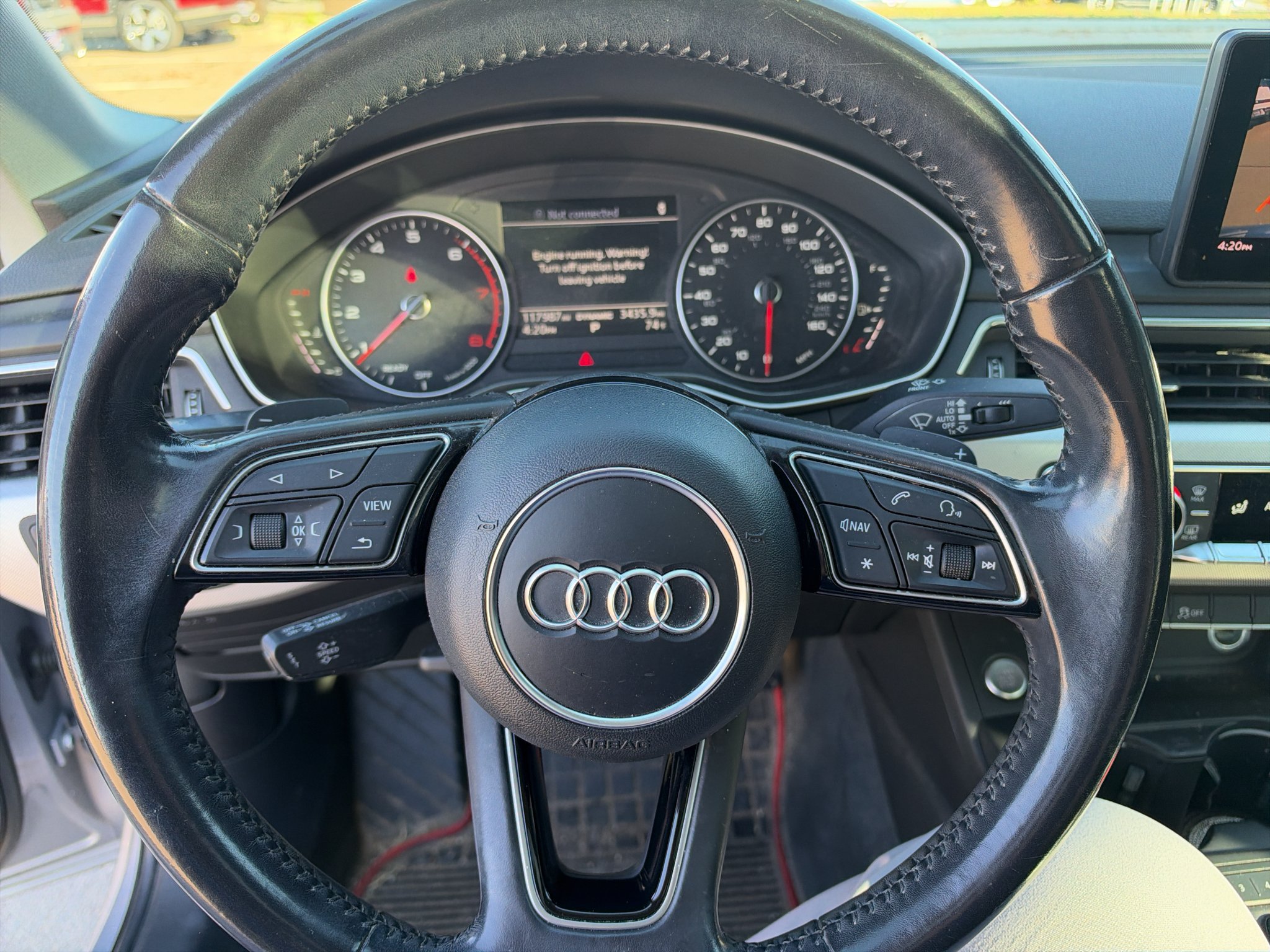 Used 2017 Florett Silver Metallic Audi Premium image 9