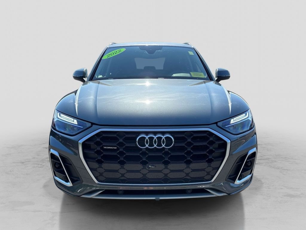 Used 2022 Gray Audi 45 S line Premium image 7