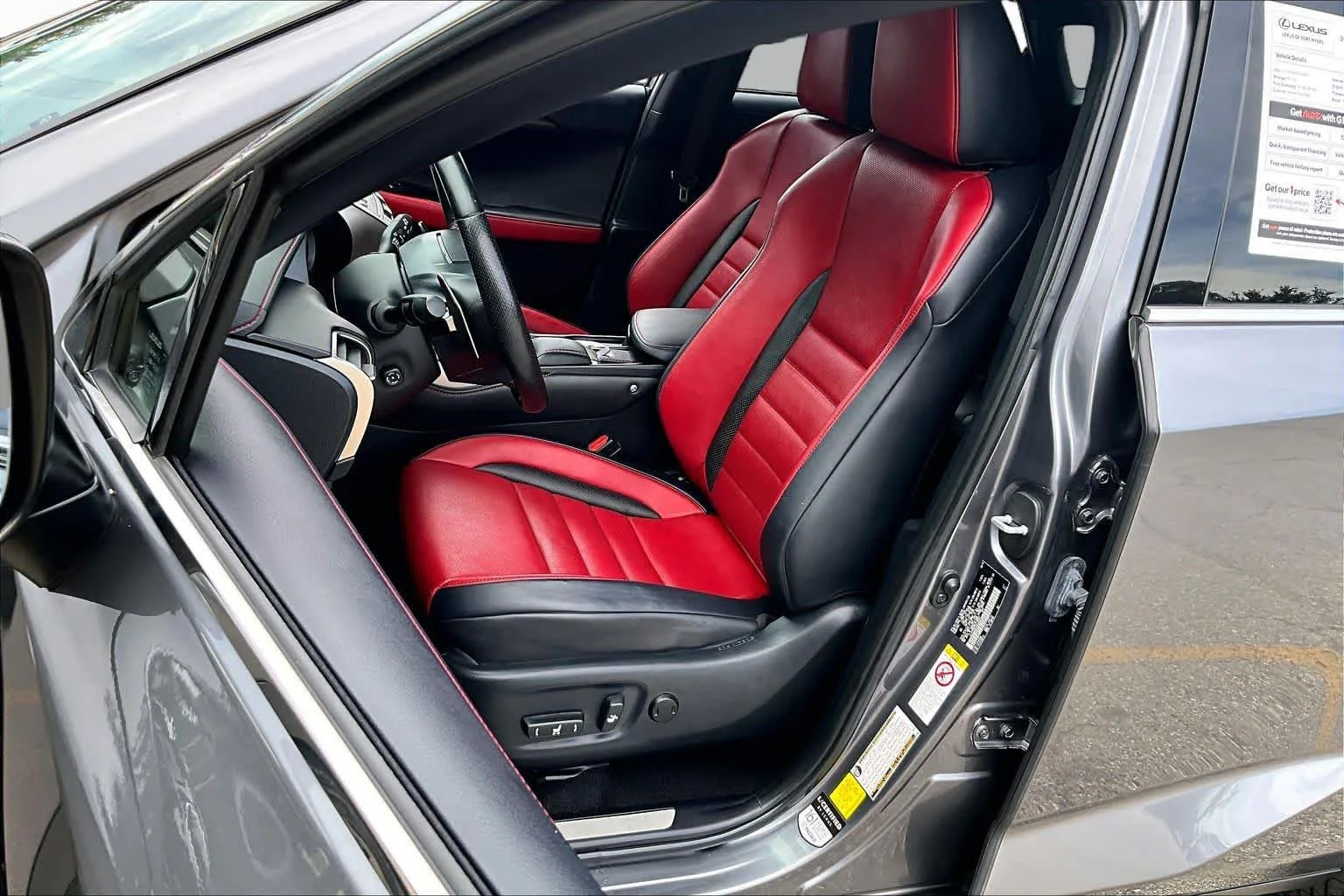 Used 2019 Nebula Gray Pearl Lexus F SPORT image 8