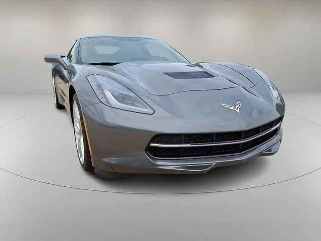 Used 2016 Gray Chevrolet Stingray Z51 image 2