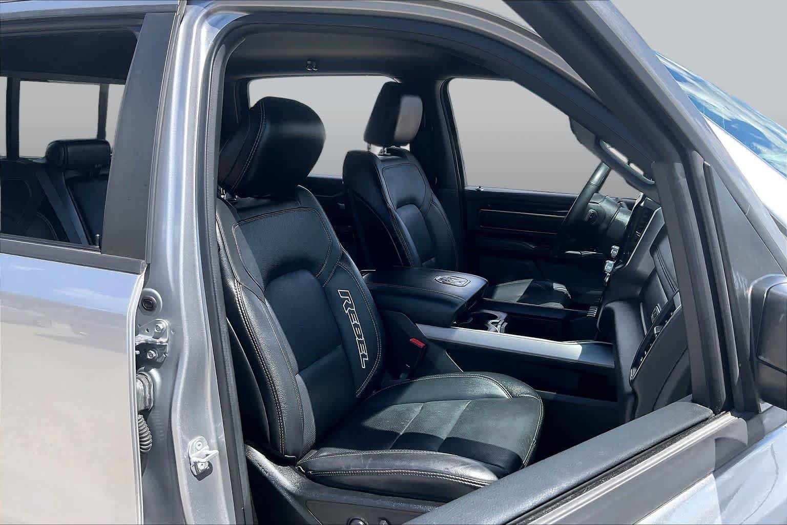 Used 2022 Billet Silver Metallic Clearcoat Ram Rebel image 9
