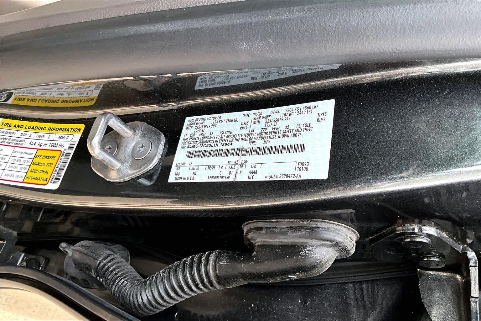Used 2020 Magnetic Gray Lincoln Reserve image 33