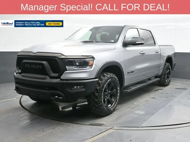 Used 2022 Silver Ram Rebel image 1