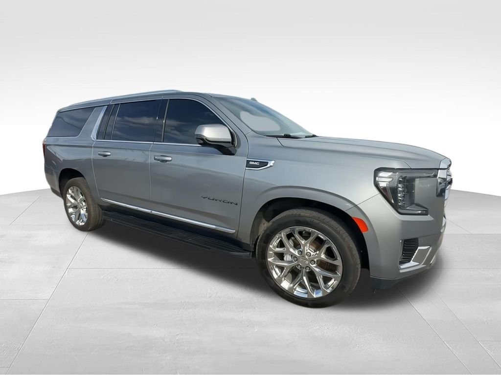 Certified Used 2023 Silver GMC SLT image 2