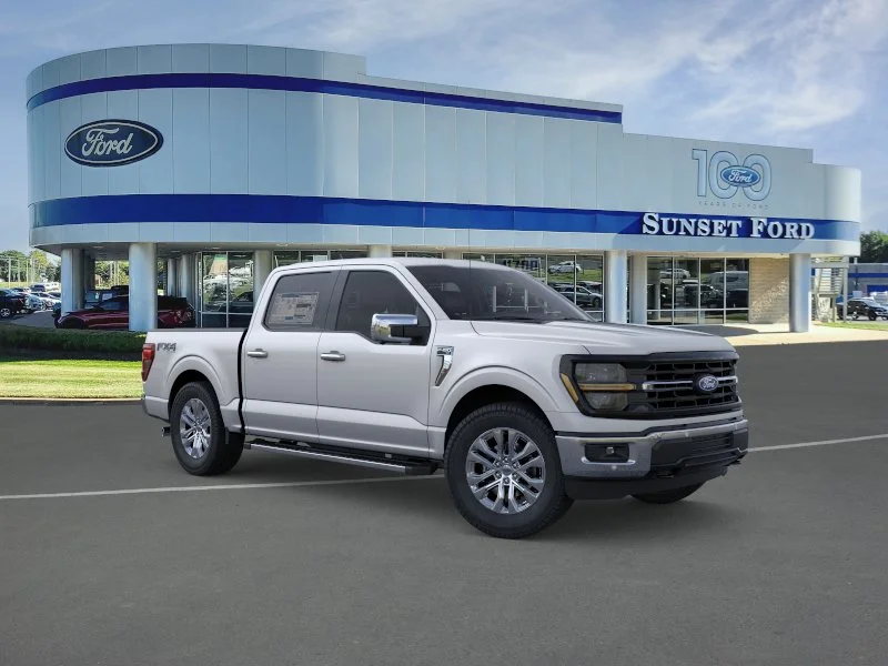 New 2026 Iconic Silver Metallic Ford XLT image 7