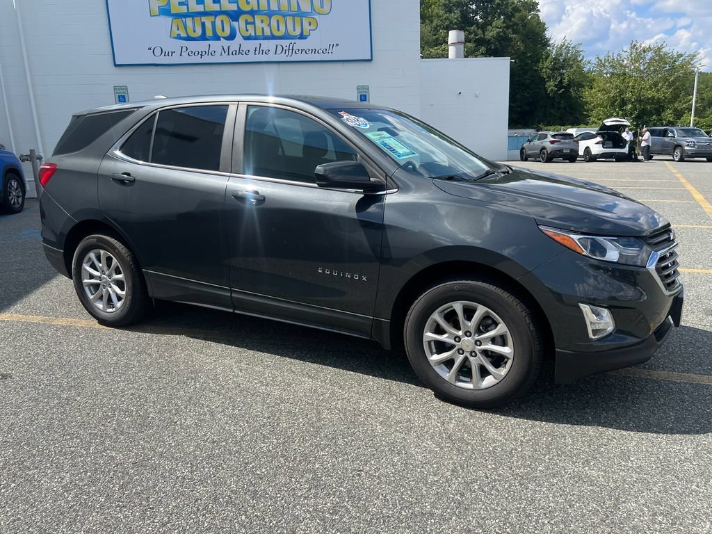 Used 2021 NIGHTFALL GRAY METALLIC Chevrolet LT image 2