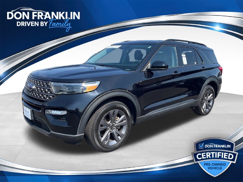 Used 2023 Black Ford XLT image 1