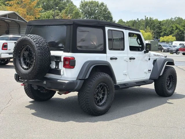Used 2018 White Jeep Unlimited Rubicon image 13