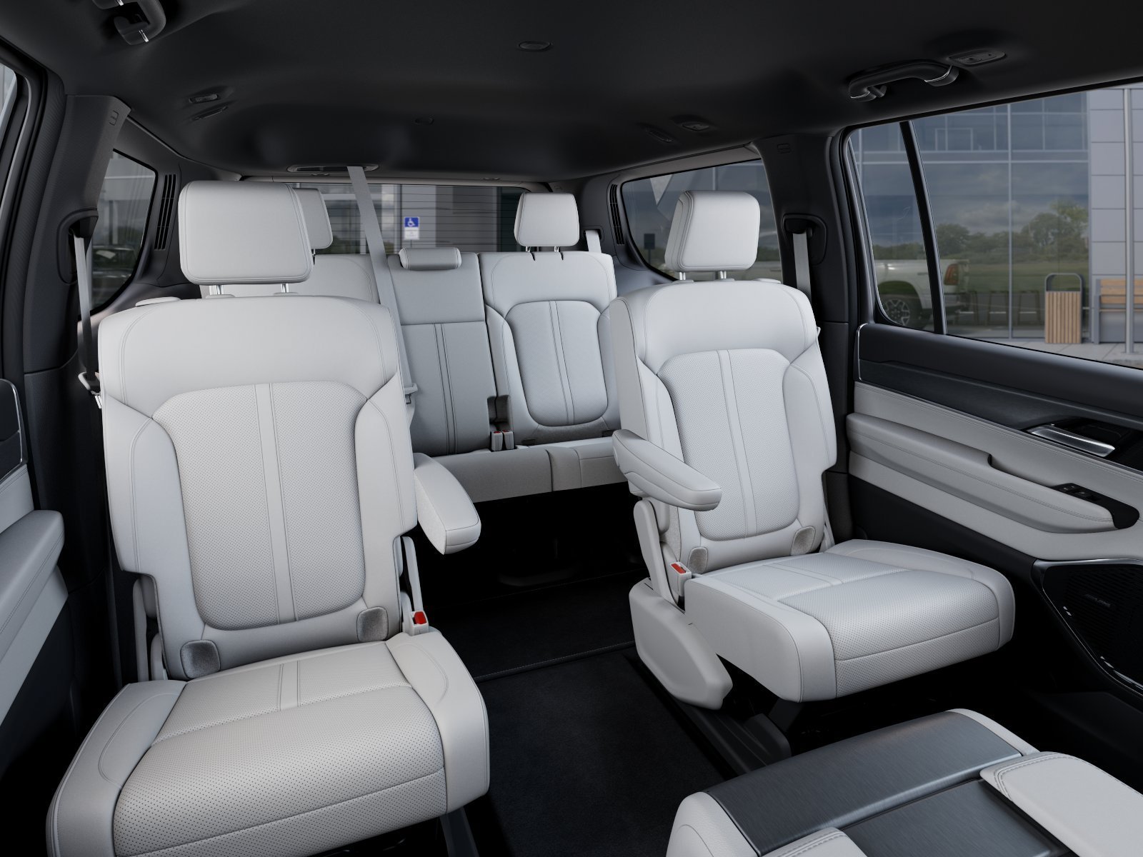 New 2026 Bright White Clear-Coat Exterior Paint Jeep 4x2 image 15
