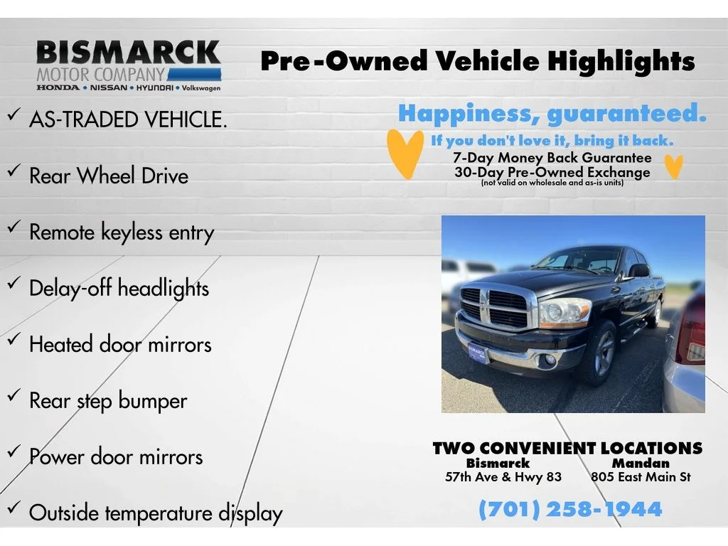Used 2006 Black Dodge SLT image 8
