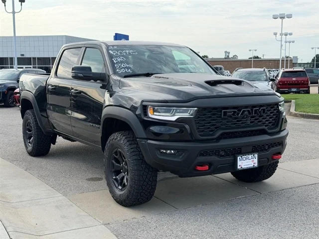 New 2026 Diamond Black Crystal Pearl-Coat Exterior Paint RAM RHO image 3