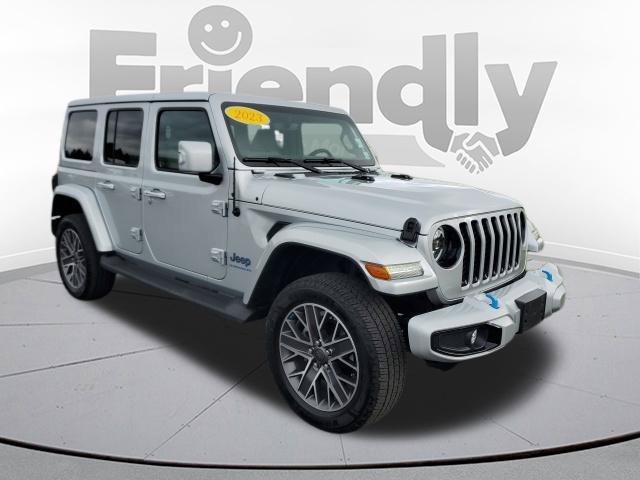 Used 2023 Silver Jeep Sahara 4xe image 7